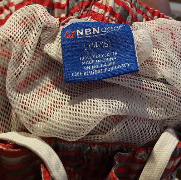 Boys NBN Gear Swim Trunks - Picture 3 of 3